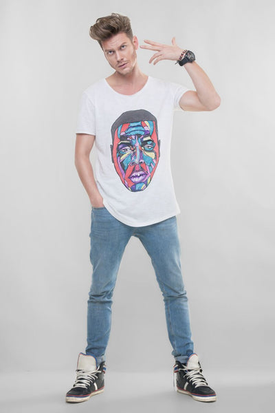 Maya Men's White Graphic T-Shirt - The Clothing LoungeDear Deer