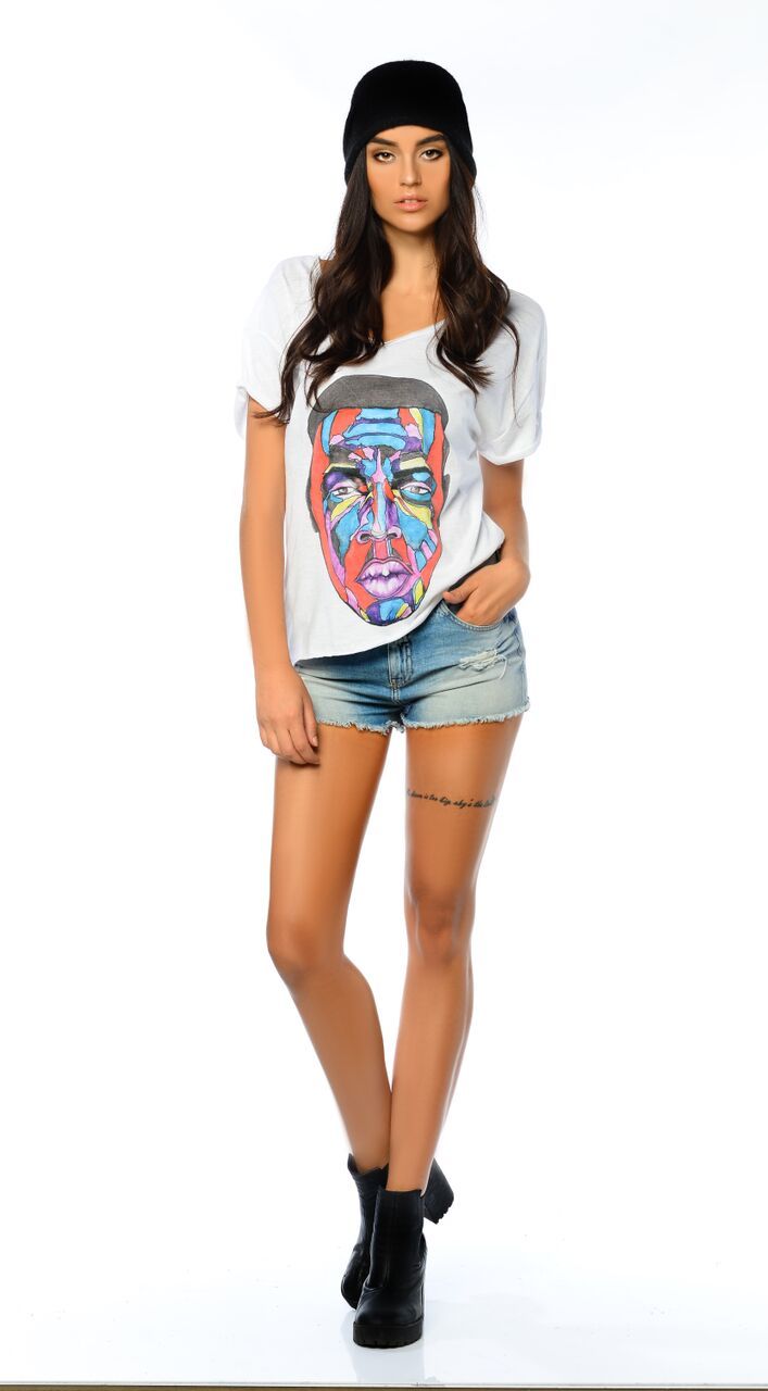 Maya Women's White Graphic T-Shirt - The Clothing LoungeDear Deer