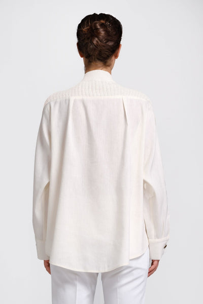 Natural hemp cardigan shirt - The Clothing LoungeTrame di Stile