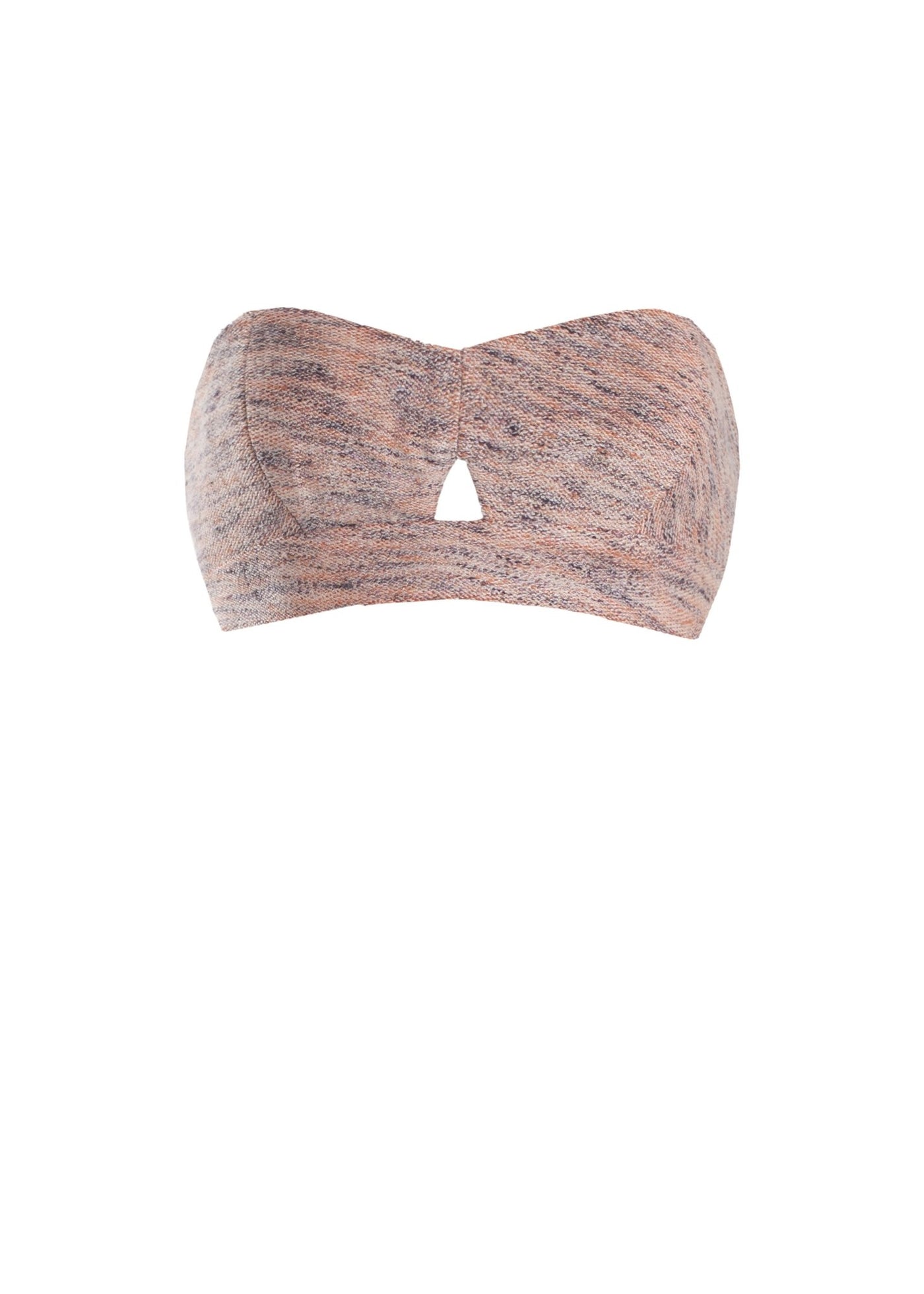 Orange Bandeau Top - The Clothing LoungeNOPIN
