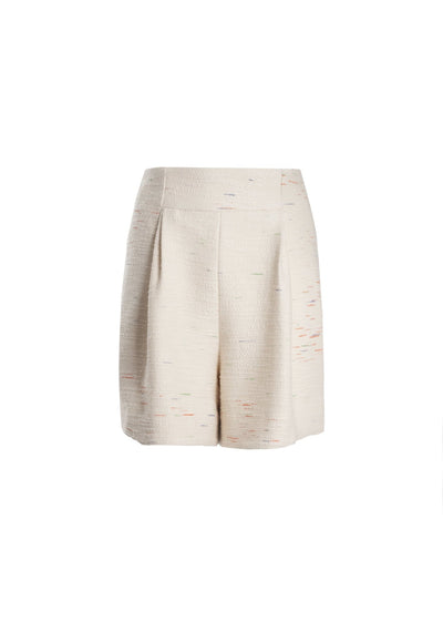 Pearl Double Pleated Shorts - The Clothing LoungeNOPIN