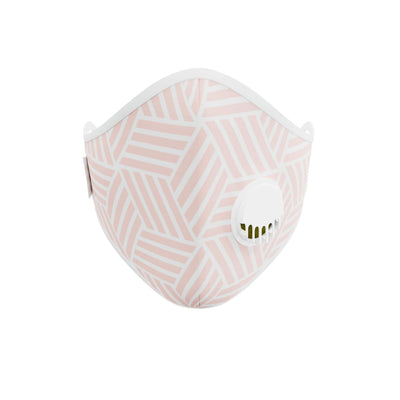 Pink Lines Print Face Mask - The Clothing LoungeWIINO