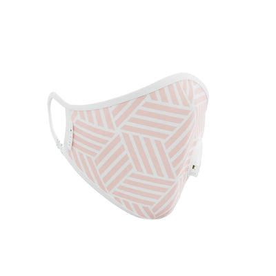 Pink Lines Print Face Mask - The Clothing LoungeWIINO