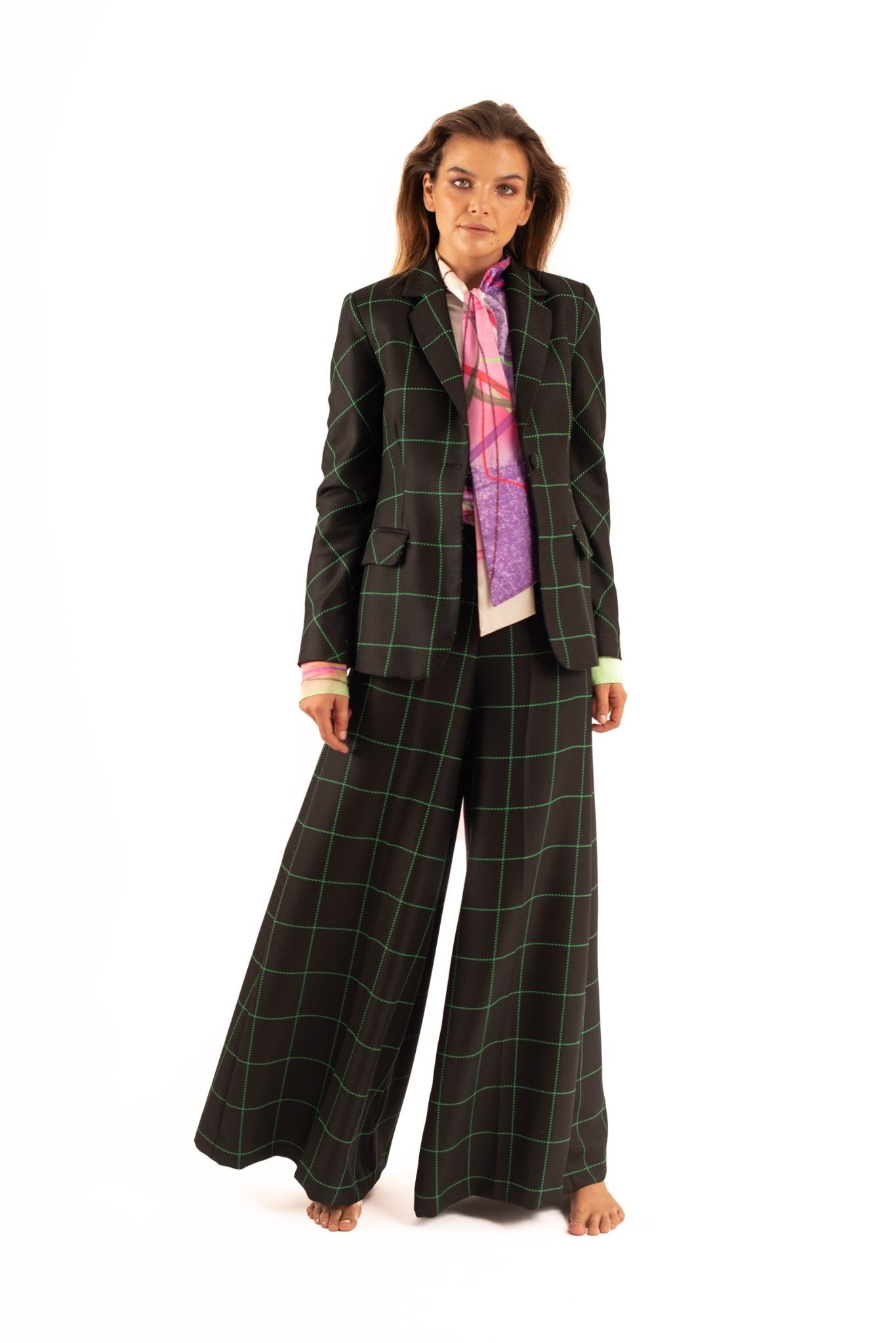 Plaid Blazer - NOPIN - The Clothing LoungeNOPIN