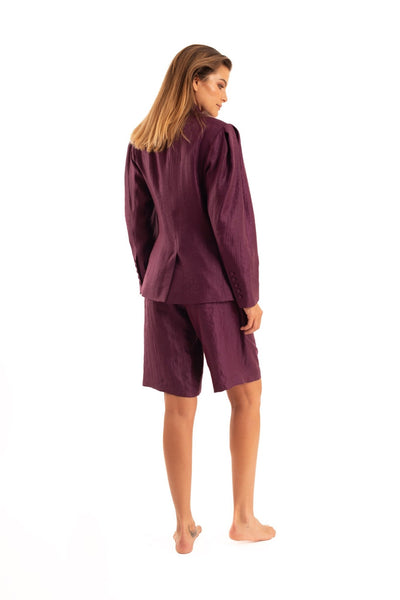 Purple Shorts - The Clothing LoungeNOPIN