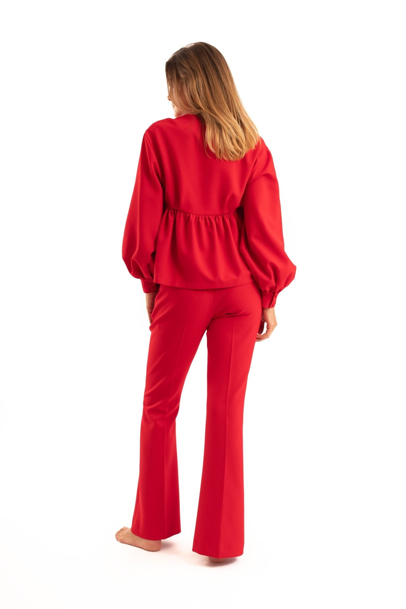 Red Balone Blouse - NOPIN - The Clothing LoungeNOPIN