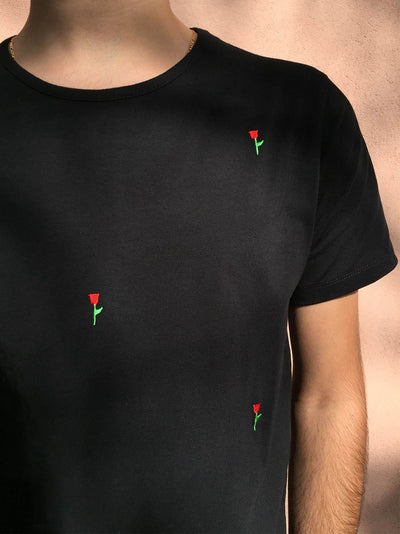 ROSES EMBROIDERY SHIRT - The Clothing LoungeWIINO
