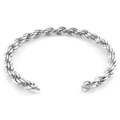 ROYAL SAIL SILVER CHAIN BANGLE - The Clothing LoungeANCHOR & CREW