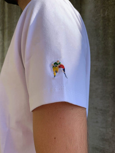 Rugby Embroidered Tee - The Clothing LoungeWIINO