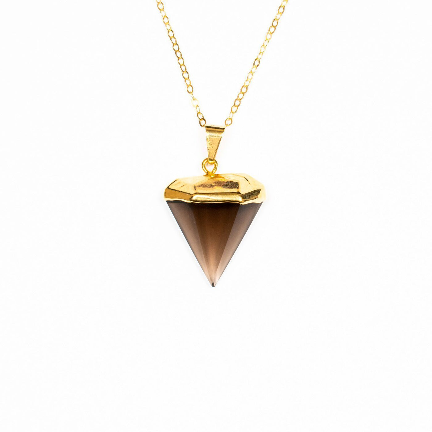 Saffire Mini Quartz Pendant - The Clothing LoungeTiana Jewel