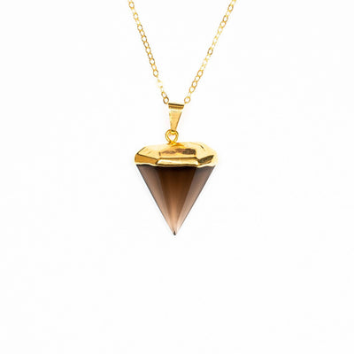 Saffire Mini Quartz Pendant - The Clothing LoungeTiana Jewel