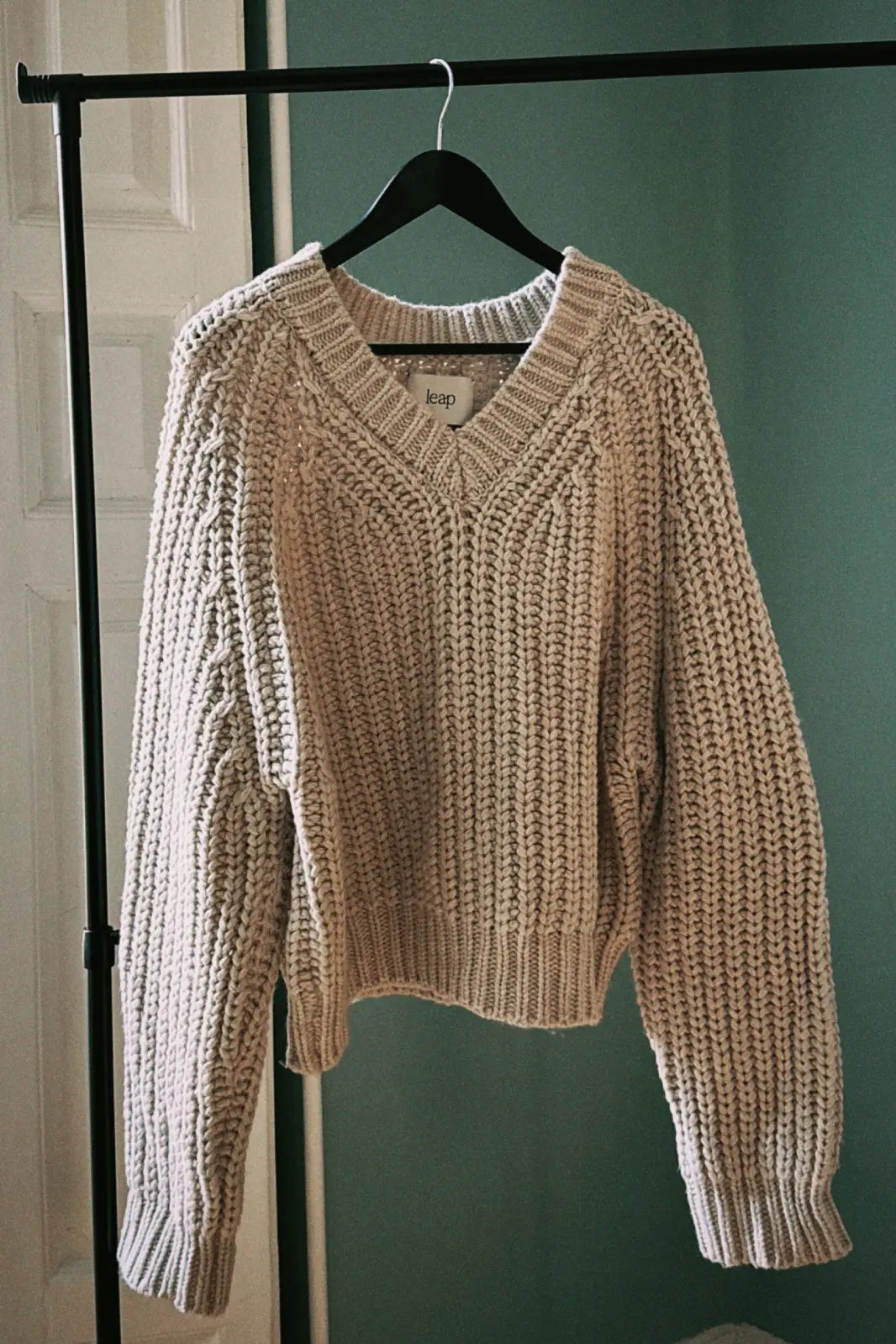 Sample 6 V-neck sweater