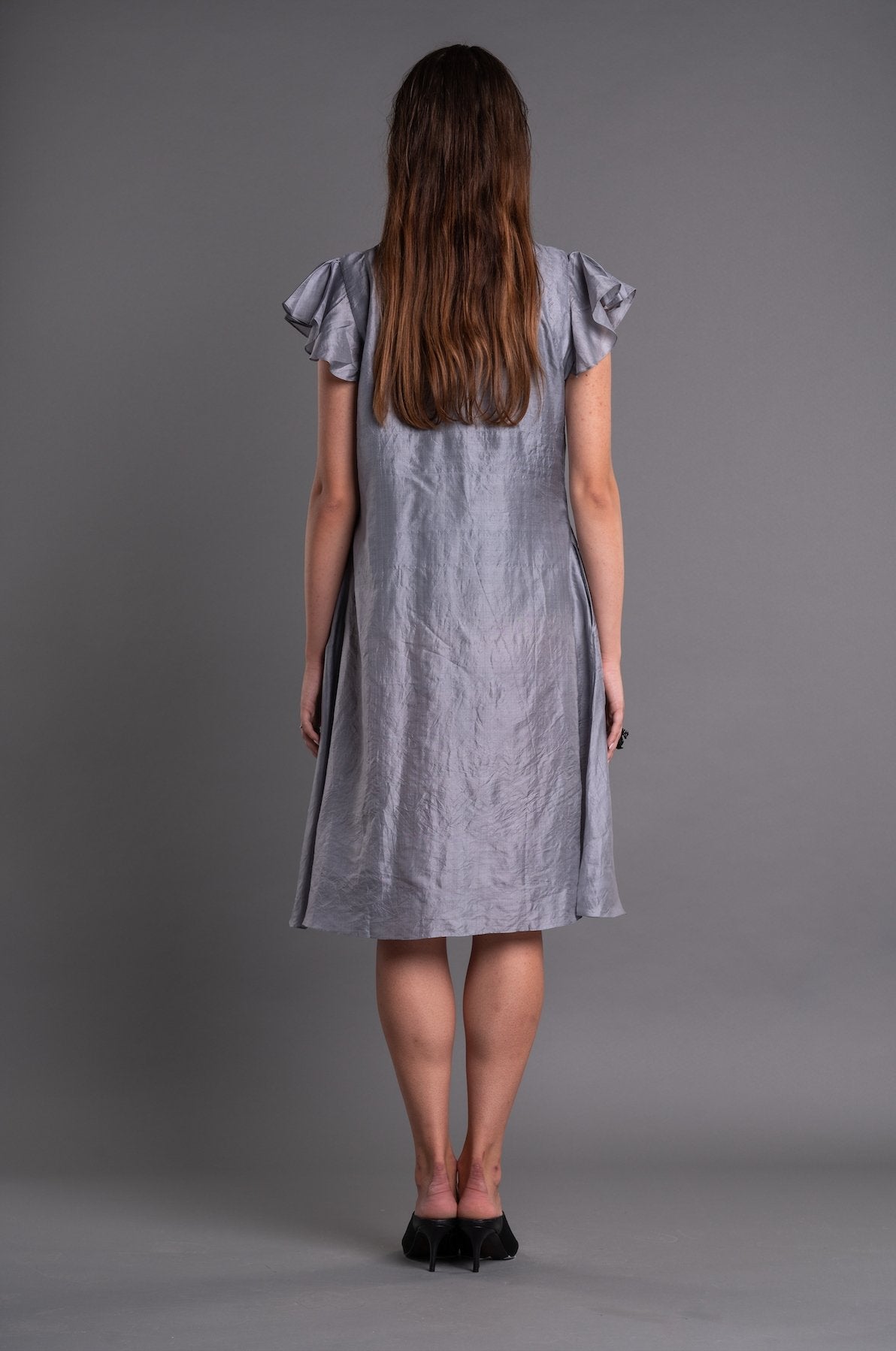 Side Ways Ruffle Dress - Dag Dai - The Clothing LoungeDag Dai