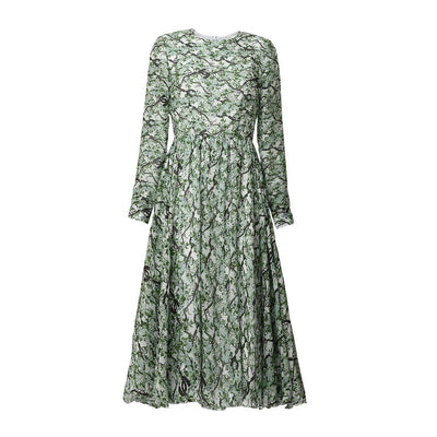 Silk dress "Michelle" Midi - The Clothing LoungeMatsour'i