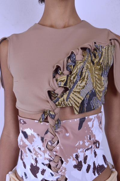 STARLIGHT fringe top