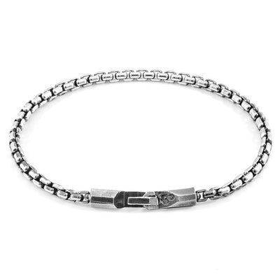 TALBOT MOORING SILVER CHAIN BRACELET - The Clothing LoungeANCHOR & CREW