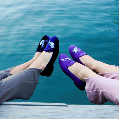 The Purple Cage Slippers - Fabula & Tales - The Clothing LoungeFabula & Tales