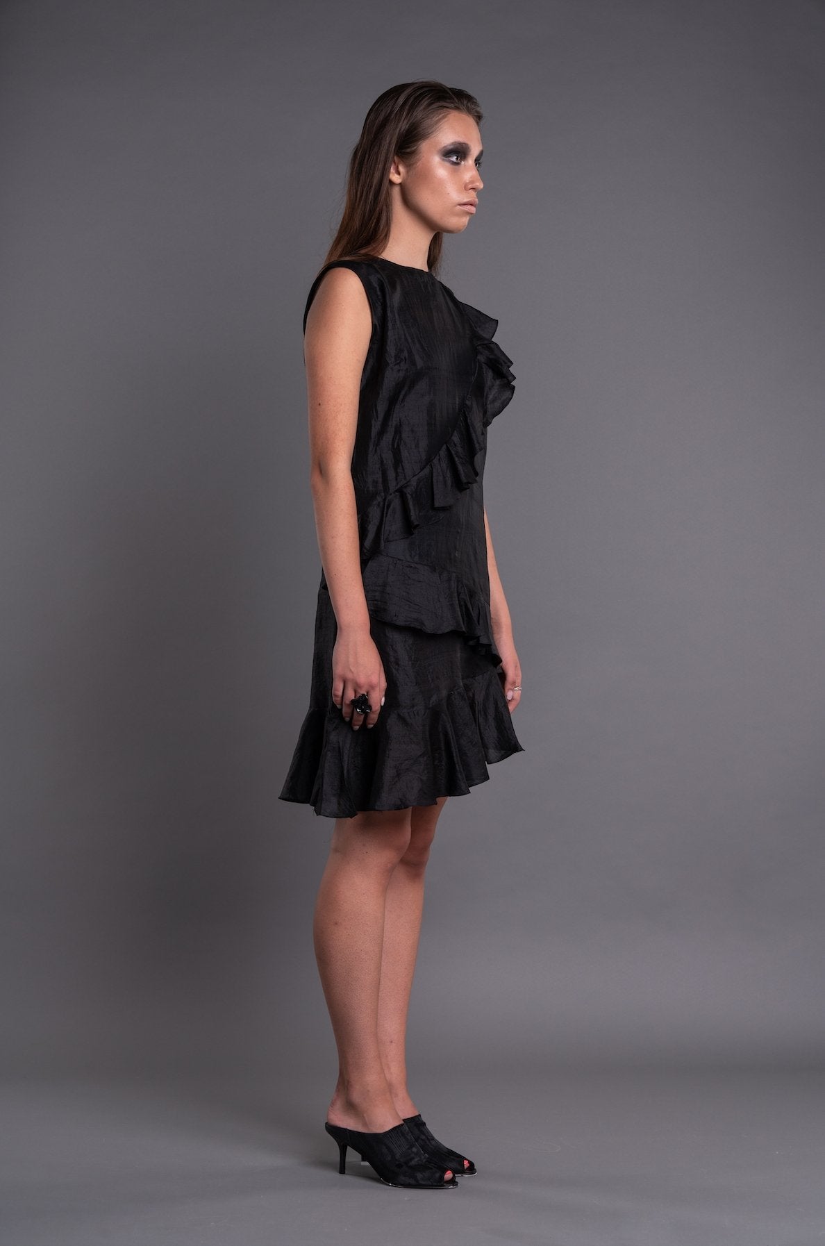 Three Way Ruffled Dress - Dag Dai - The Clothing LoungeDag Dai