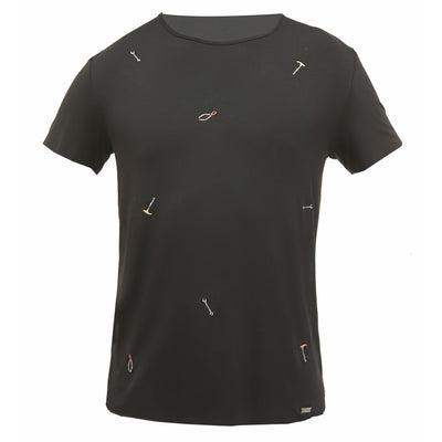 Tools Embroidered T-shirt - The Clothing LoungeWIINO