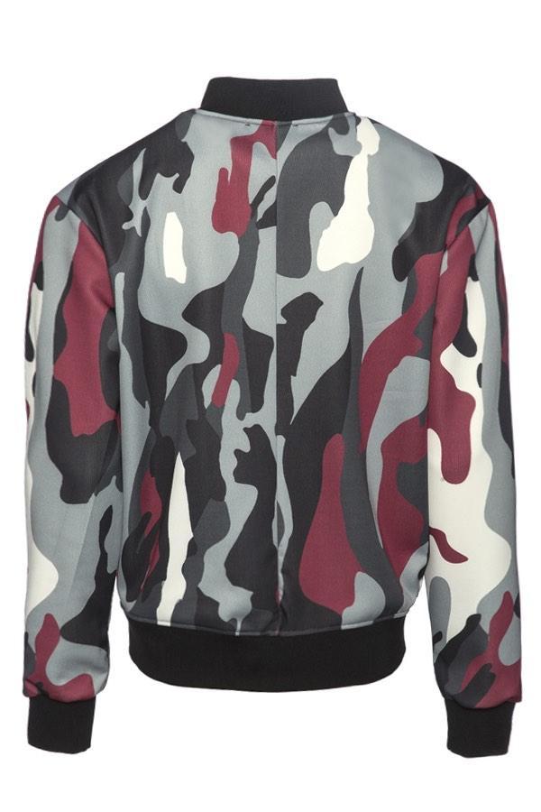 Wilt Men's Camo Print Bomber Jacket - The Clothing LoungeDear Deer